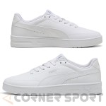 бели мъжки кецове Puma Court Classic Clean 402223 02 страничен изглед