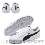 Мъжки бели кецове Puma UP 372605-02 – чифт с подметка обърната нагоре, заден изглед